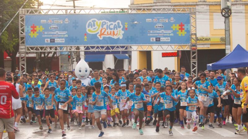 Atypical Run: corrida inclusiva reúne mais de 800 participantes e reforça agenda do Abril Azul em Maranguape