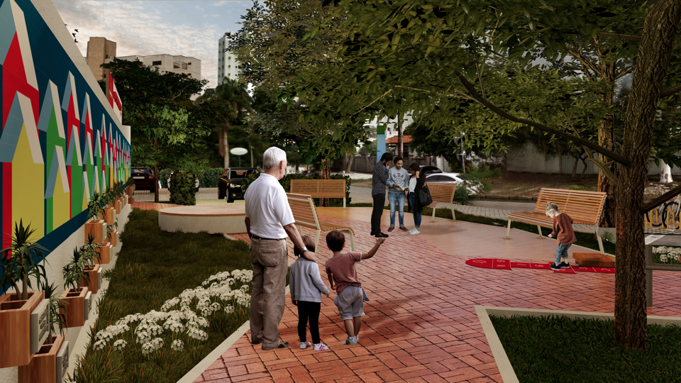 Entidade de Saúde inaugura praça pública no Dionísio Torres