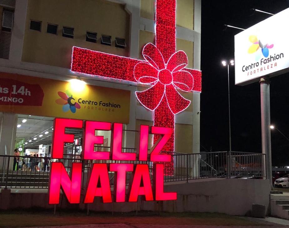 Centro Fashion Fortaleza tem horários especiais de funcionamento para compras de Natal e Ano Novo