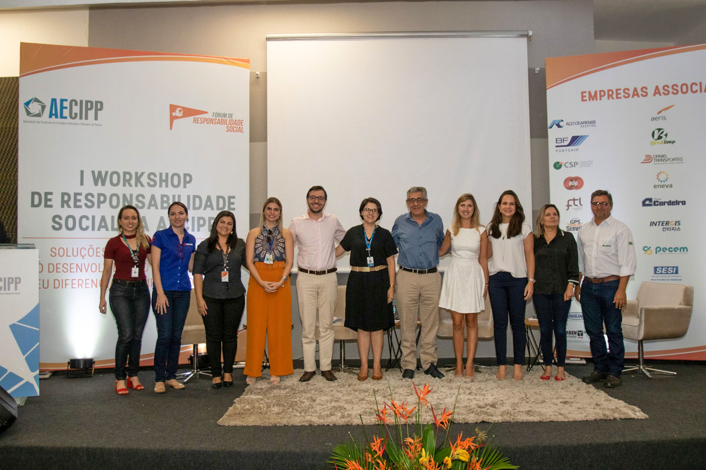 Cerca de 200 participantes prestigiam I Workshop de Responsabilidade Social da AECIPP no IFCE Pecém na manhã desta quarta (29)