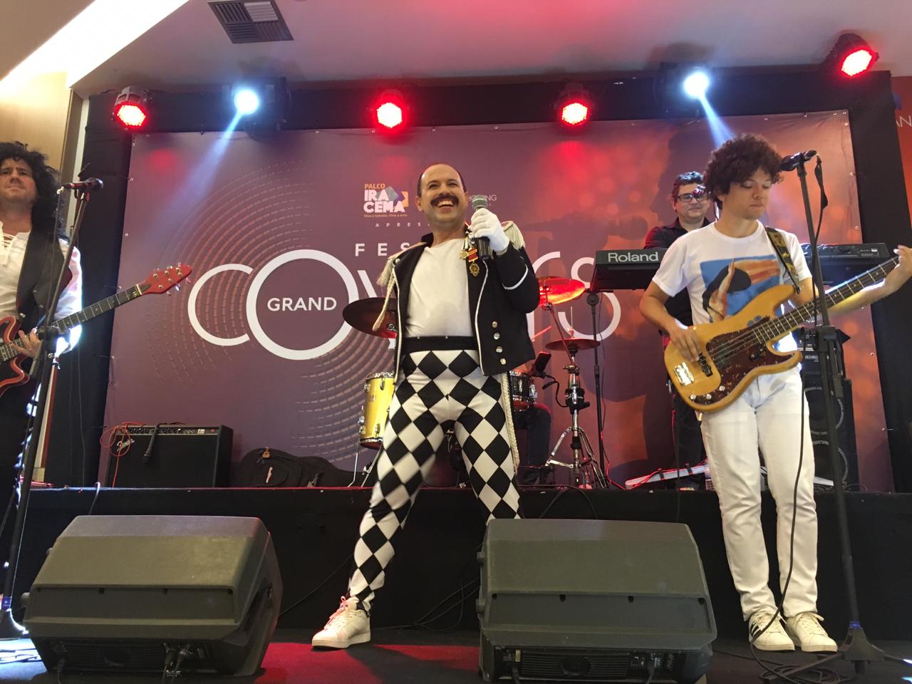 Grand Shopping promove festival de bandas covers de Natiruts, Queen, U2 e Bruno Mars