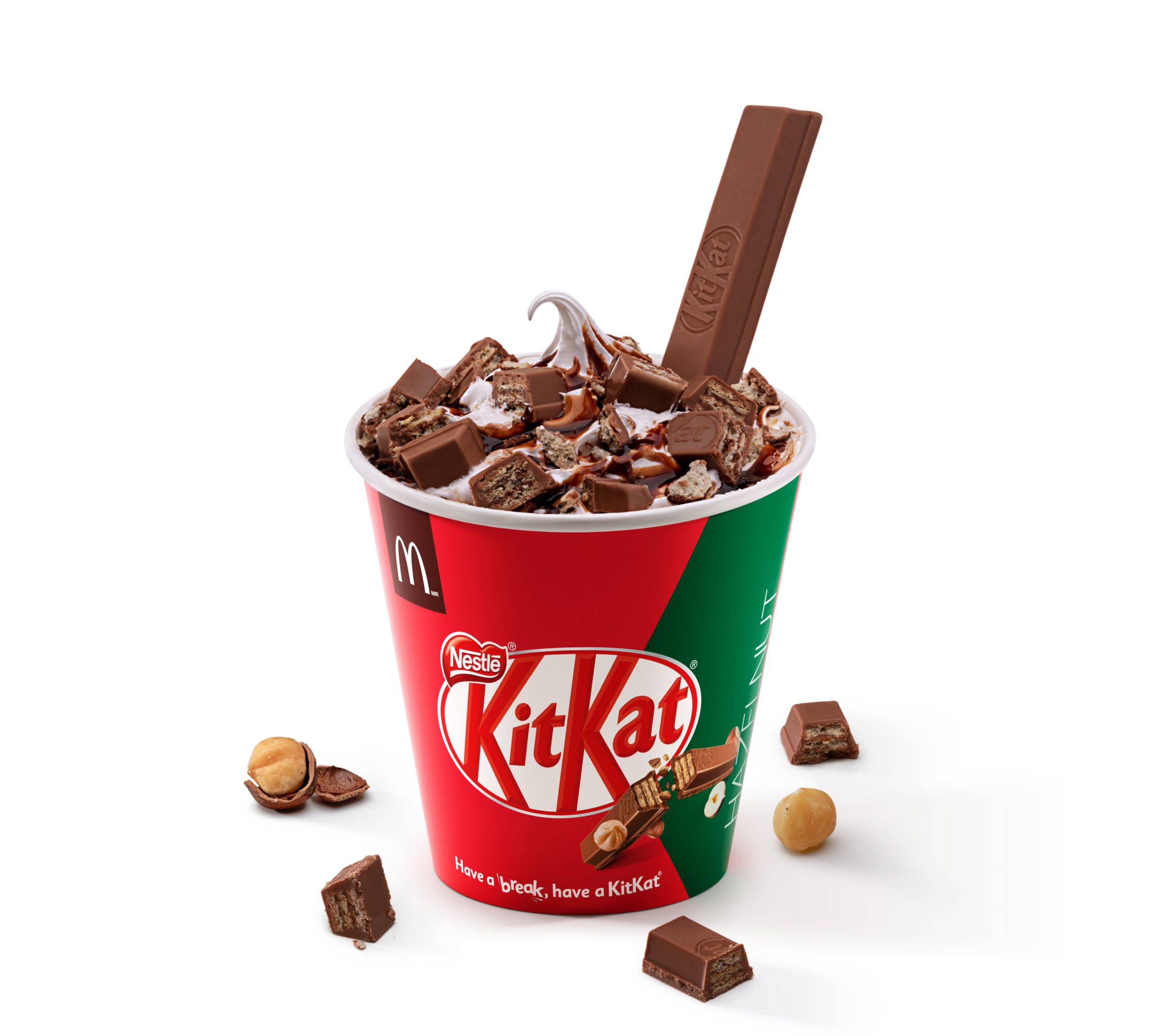 McFlurry KitKat Avelã é a nova exclusividade do Méqui