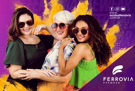 Ferrovia Eyewear lança campanha que valoriza a mulher real e irá presentear 10 mulheres com óculos durante 1 ano