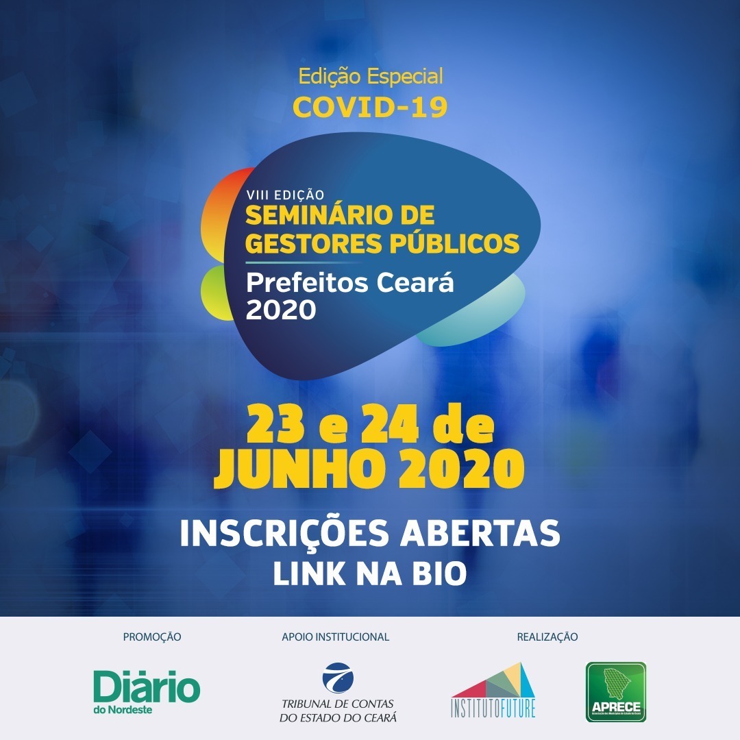 Edição especial do Seminário de Gestores Públicos discute soluções para problemas gerados pela pandemia nas áreas de saúde, economia e infraestrutura