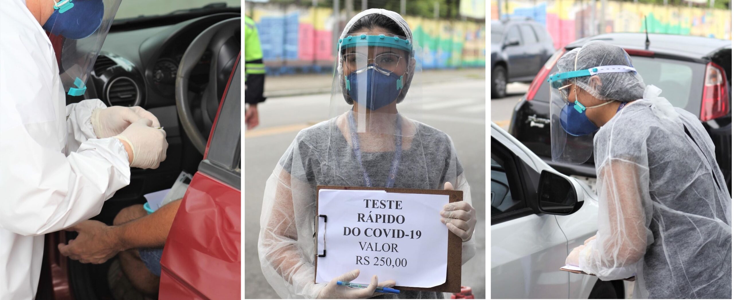 Laboratório SOPAI disponibiliza teste do novo Coronavírus no Shopping Del Paseo, em loja fixa e serviço de drive-thru