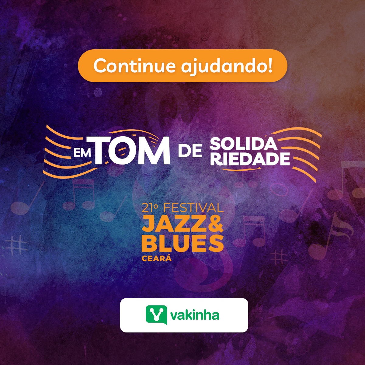 Campanha “Em Tom de Solidariedade” continua até final de julho