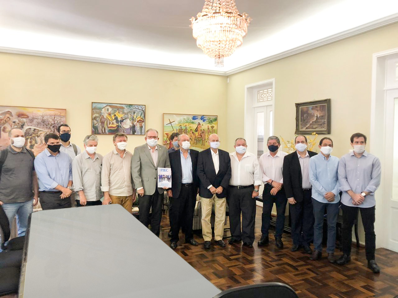 Presidente do CIC visita Condomínio de Empreendedorismo e Inovação da UFC