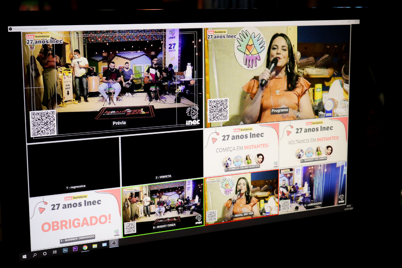 Em 2 horas de live, Instituto Nordeste Cidadania (Inec) arrecada R$ 23 mil
