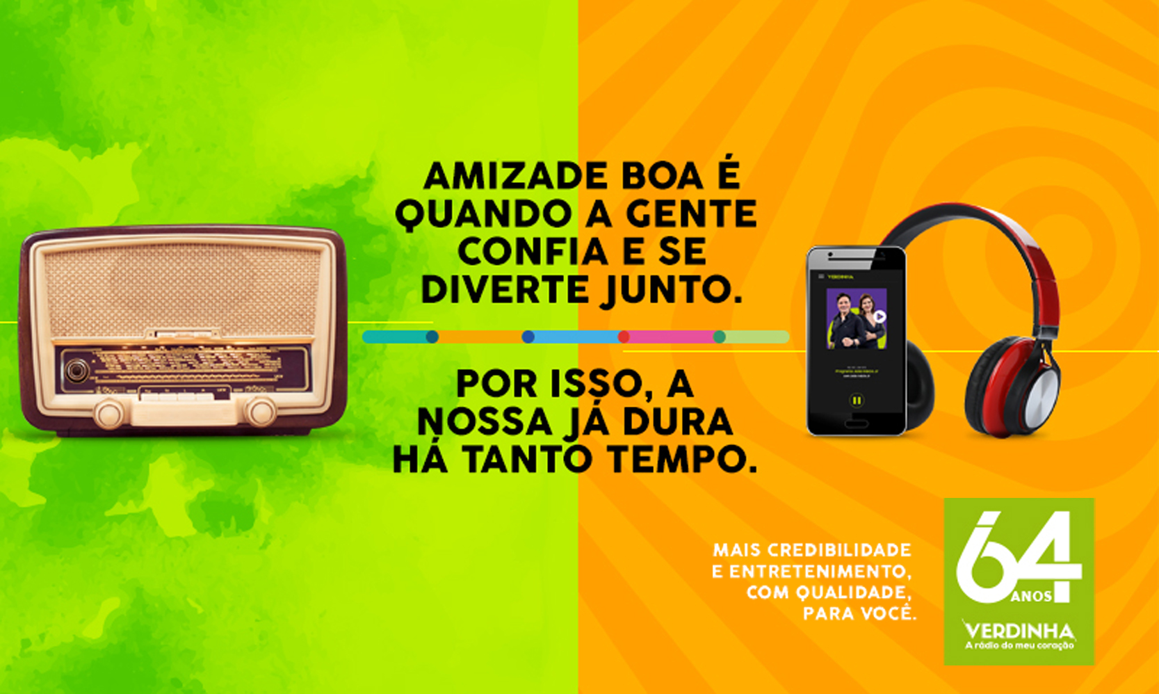 SVM lança campanha comemorativa aos 64 anos da Rádio Verdes Mares