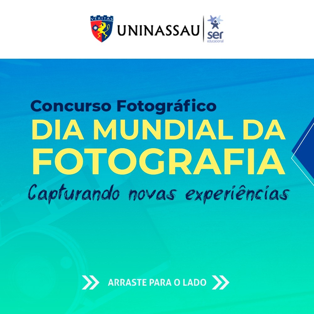 UNINASSAU promove Concurso Fotográfico no Dia Mundial da Fotografia