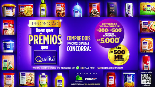Qualitá distribui R$ 500 mil em prêmios durante promoção inédita