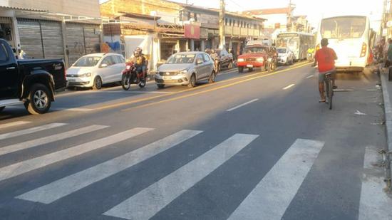 Prefeitura de Fortaleza implanta binário em vias do Conjunto Ceará