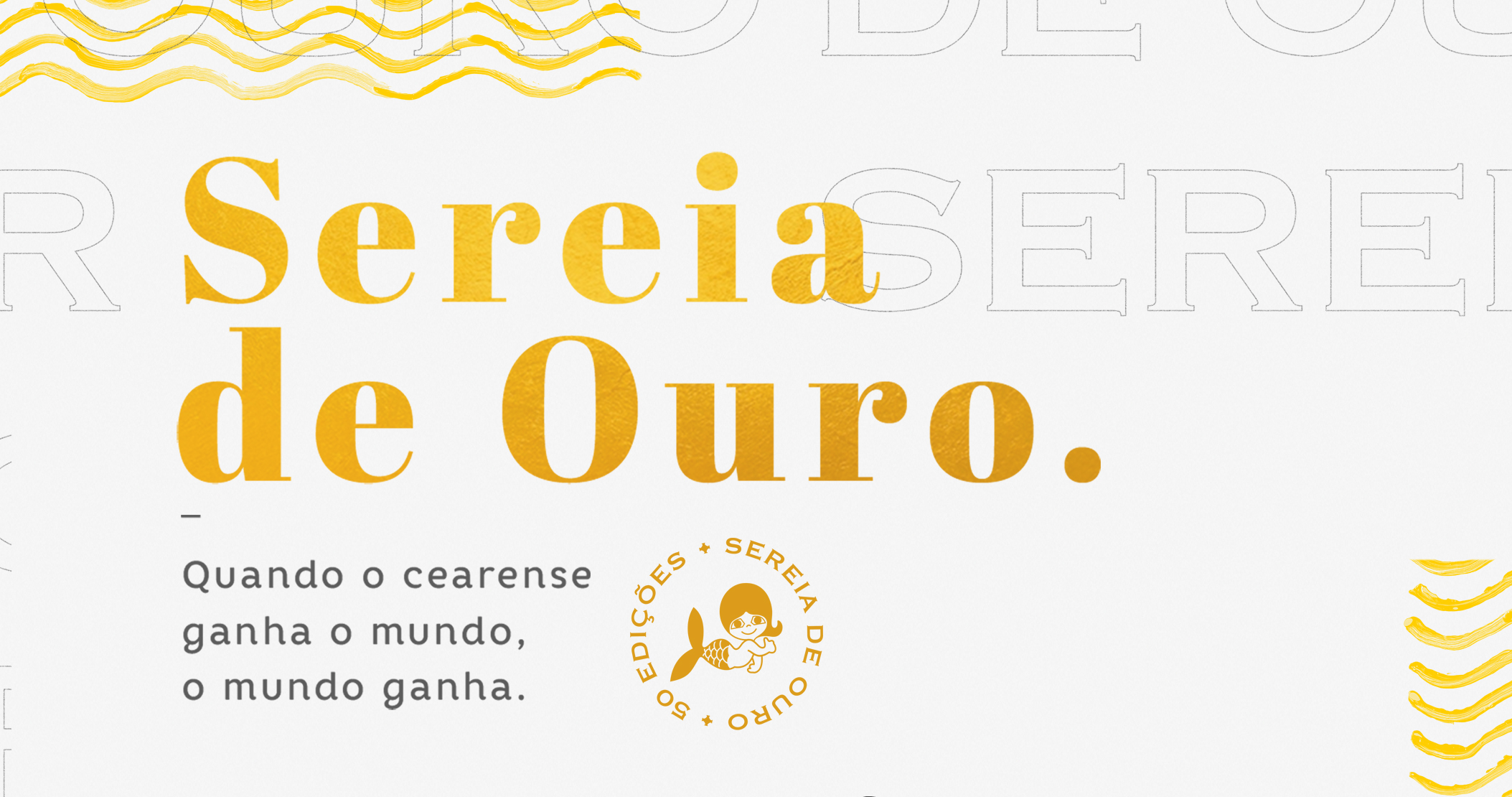 Campanha especial marca 50 edições do Sereia de Ouro