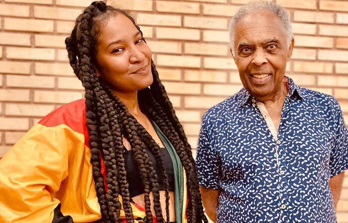 Gilberto Gil e Larissa Luz se apresentam juntos com apoio de Devassa