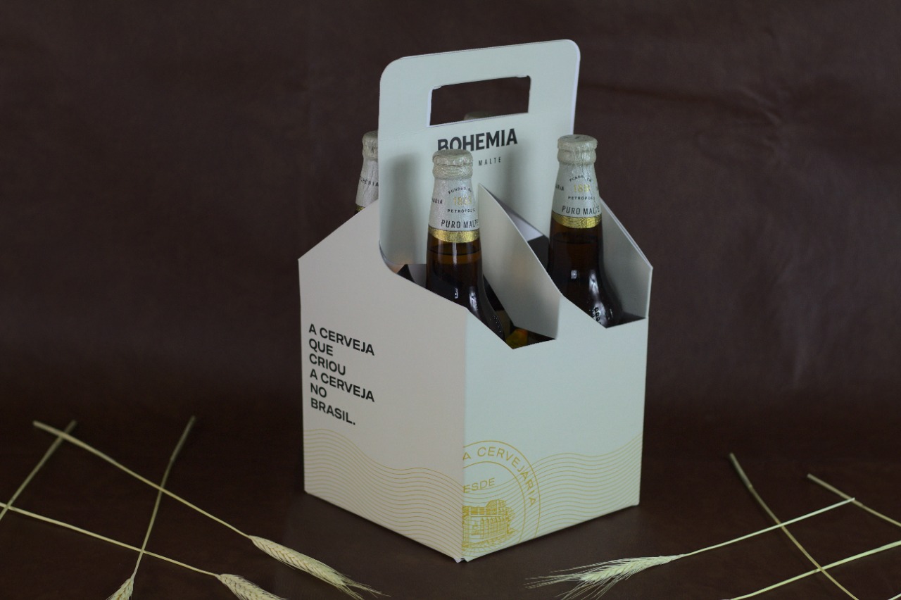 Sobral Gráfica produz embalagens para a marca Bohemia