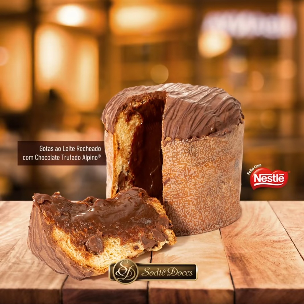 Panetones preferidos dos clientes já estão disponíveis, sob encomenda, na Sodiê Doces Fortaleza