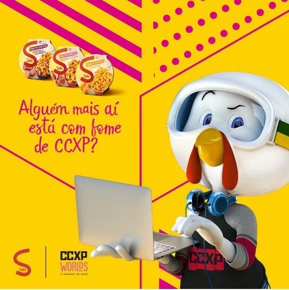 Sadia marca presença na CCXP Worlds com diferentes atrações