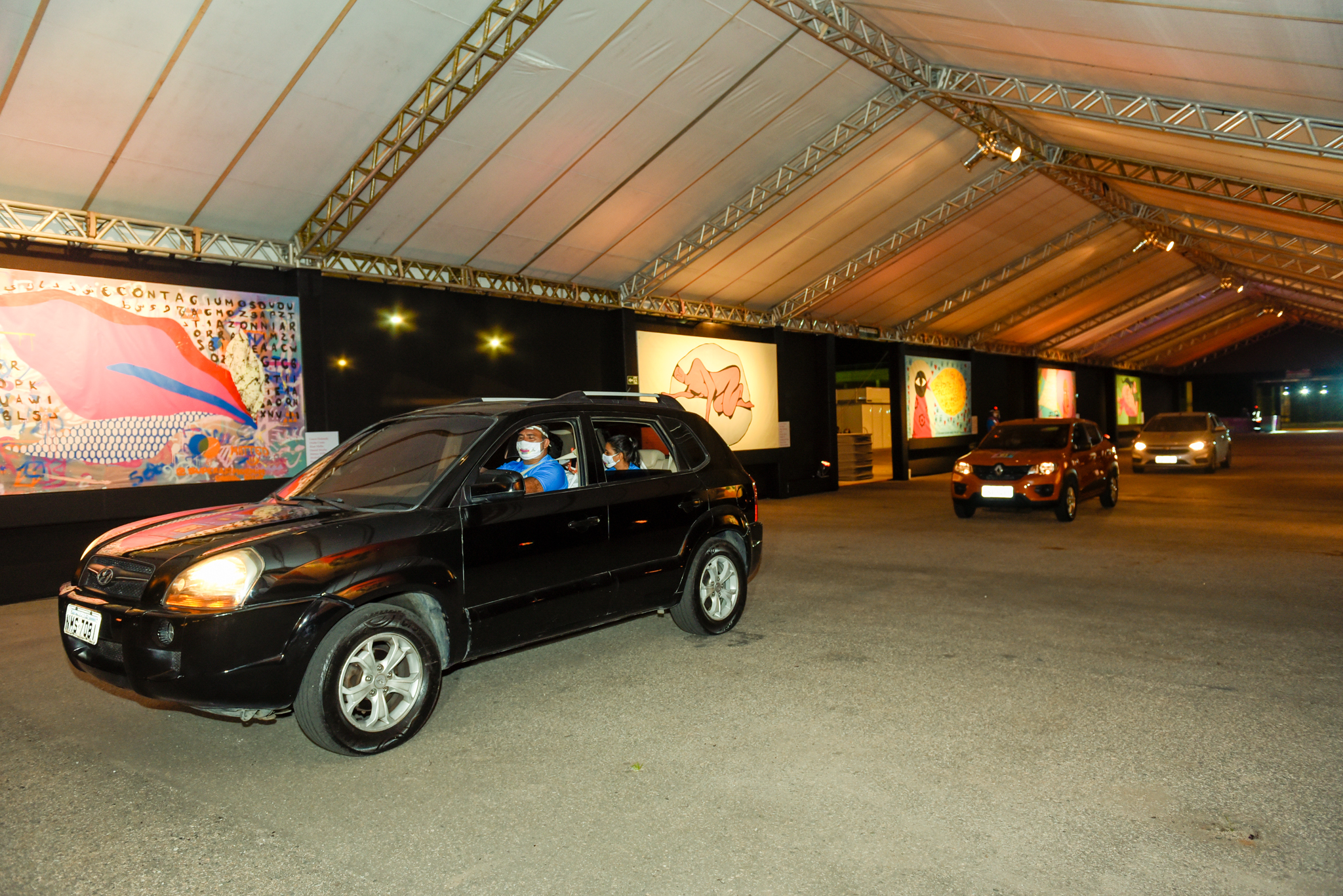 Última semana da exposição “Arte de rua mudando vidas” na Arena Castelão