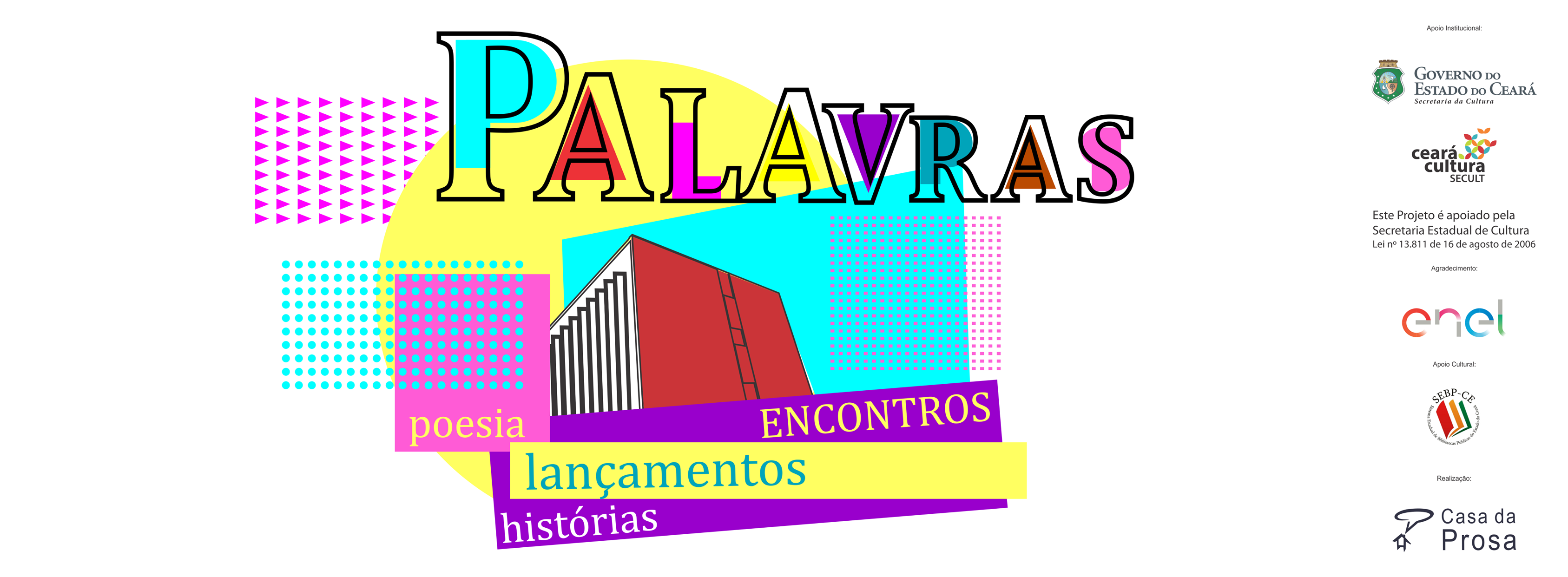 Projeto Palavras continua programação com recital poético e contação de história