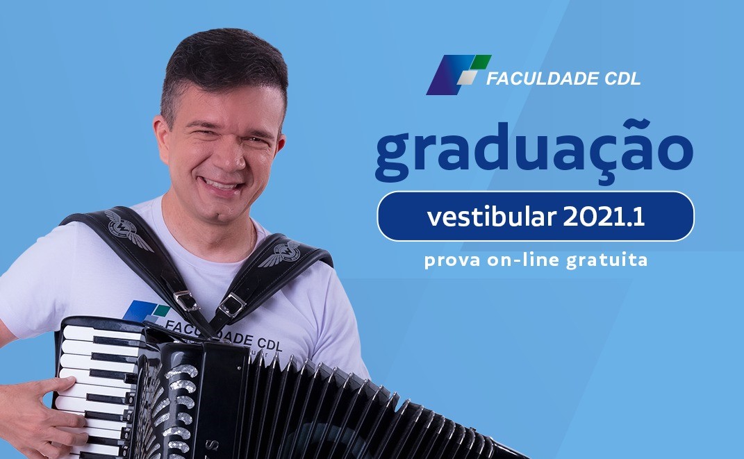 Novo tempo é tema de campanha da Faculdade CDL estrelada pelo cantor e sanfoneiro Waldonys