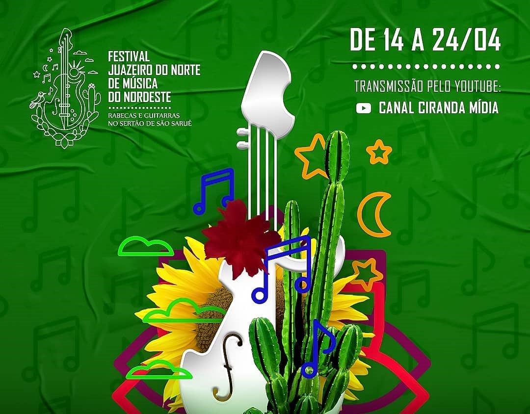 Festival Juazeiro do Norte de Música do Nordeste abre inscrições para oficinas e rodas de conversa