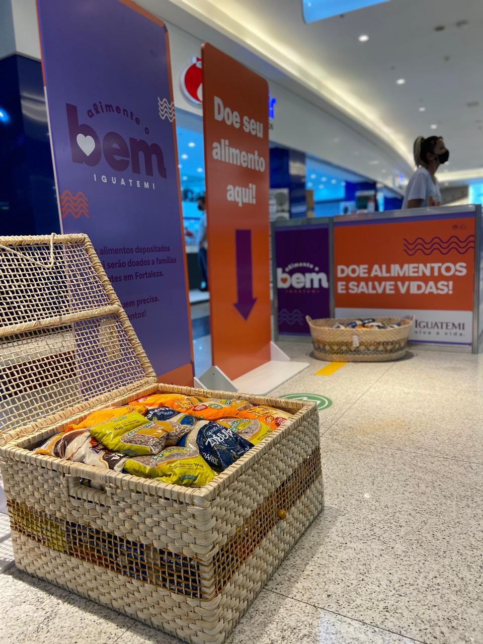 Shopping Iguatemi Fortaleza realiza drive-thru solidário nesta sexta-feira