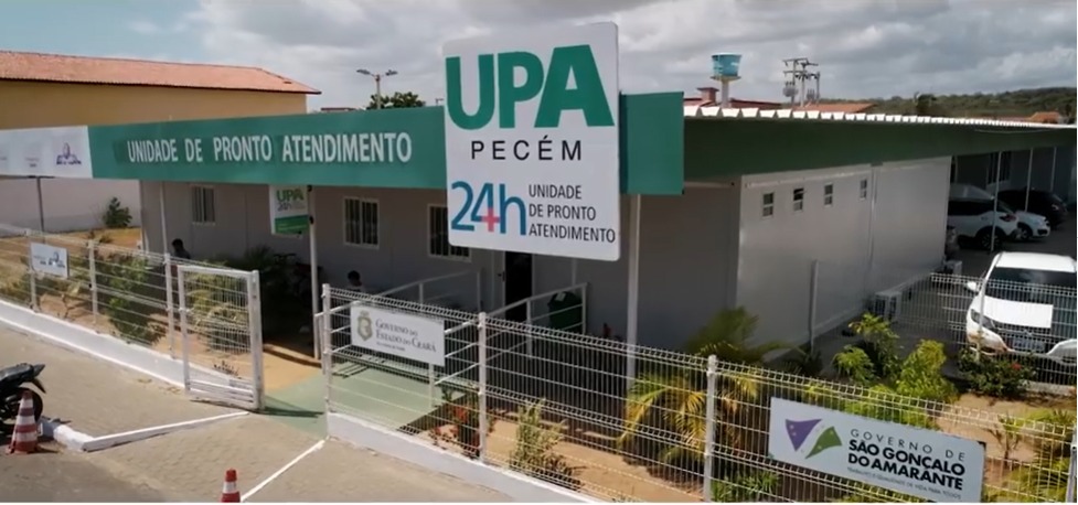 UPA Pecém em São Gonçalo do Amarante-CE é elogiada por Camilo Santana após atendimento ao senador Flávio Bolsonaro