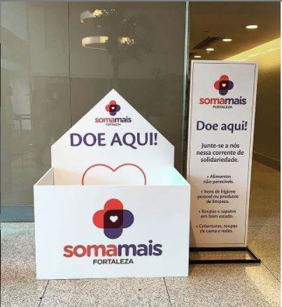 Shoppings RioMar apoiam ação solidária “Soma Mais Fortaleza”