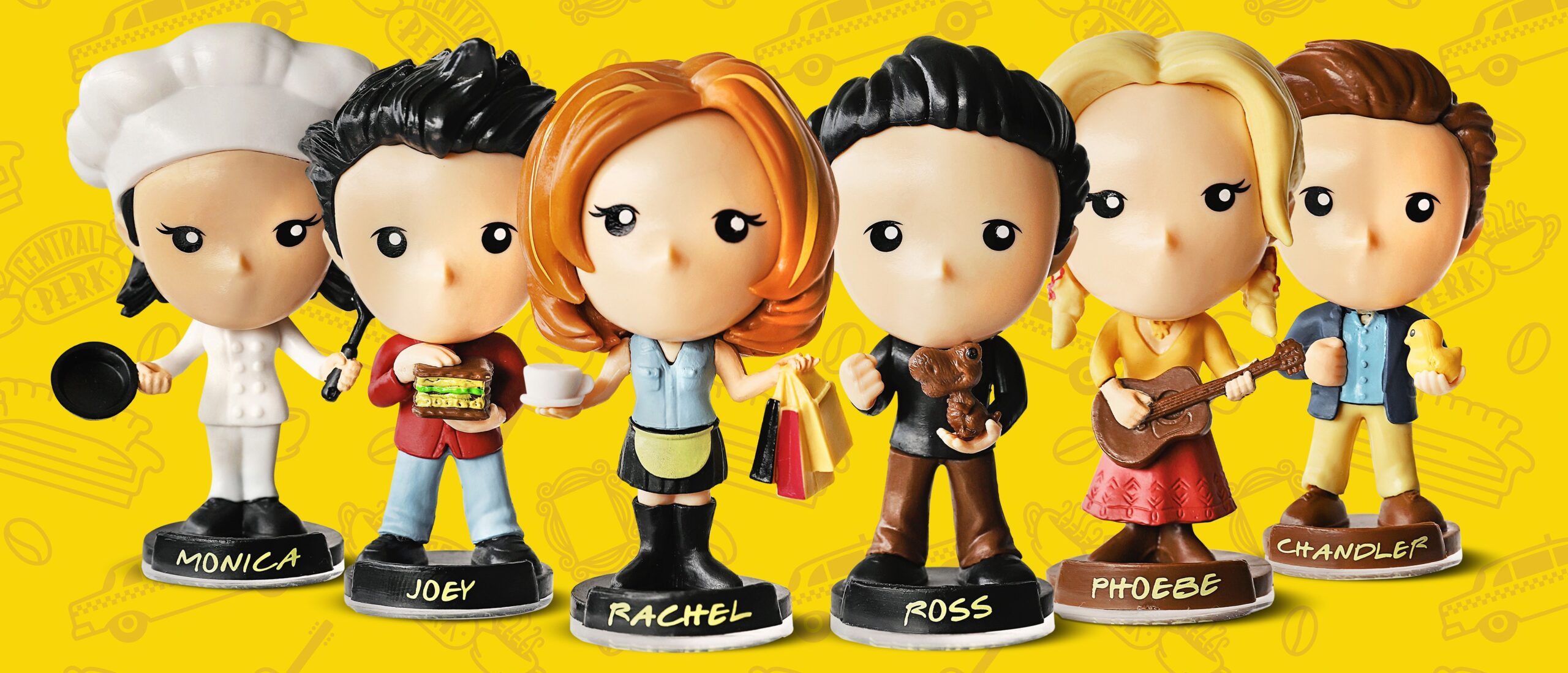 Miniaturas de ‘Friends’ chegam ao Bob’s em todo Brasil