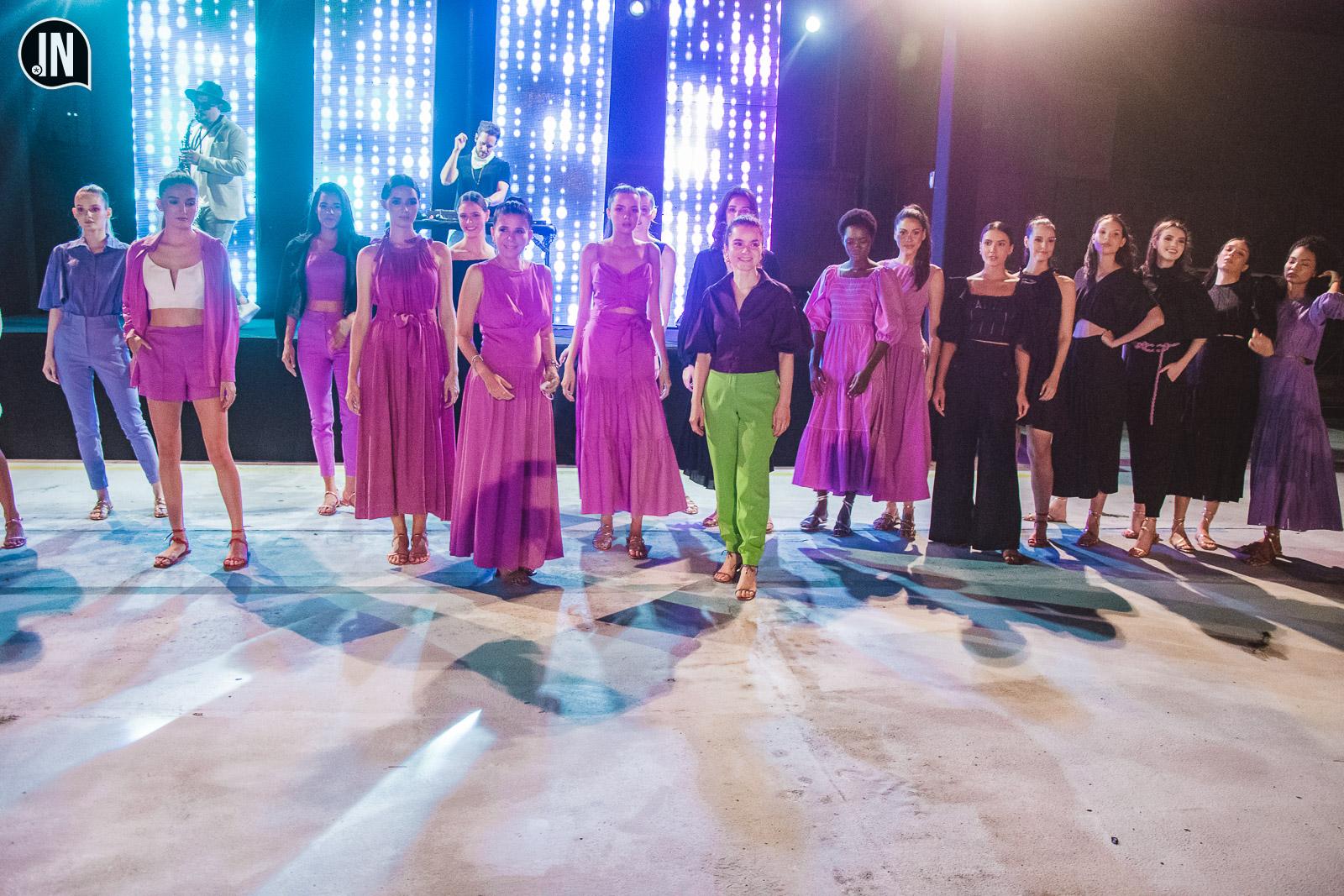 Casa Linda Flor assina beleza do desfile “Lenita Drive Show”