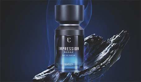 Eudora apresenta novo Eau de Parfum masculino Impression Audaz