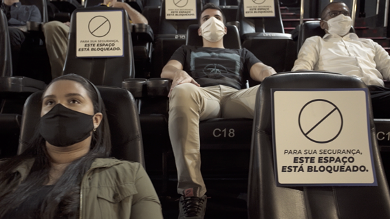Cinemas dos shoppings RioMar reabrem nesta segunda (14/06) com protocolos de segurança e bem-estar