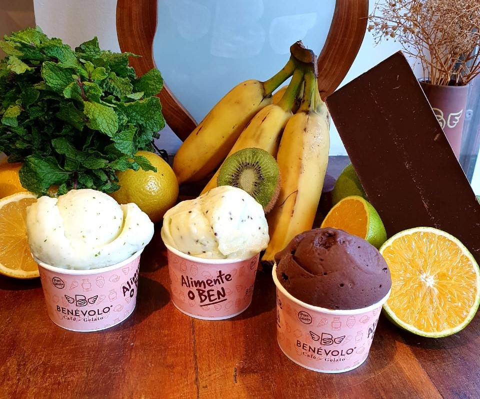 Ben in natura: Benévolo apresenta novos sabores de gelatos de frutas e ervas naturais