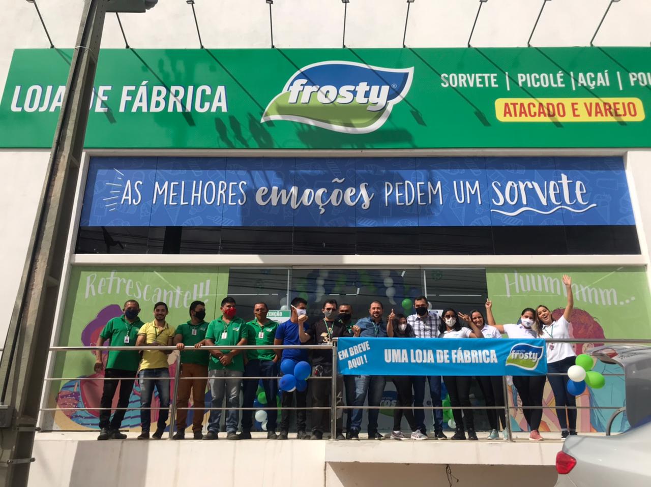 Frosty chega a Juazeiro do Norte e inaugura primeira loja na região do Cariri