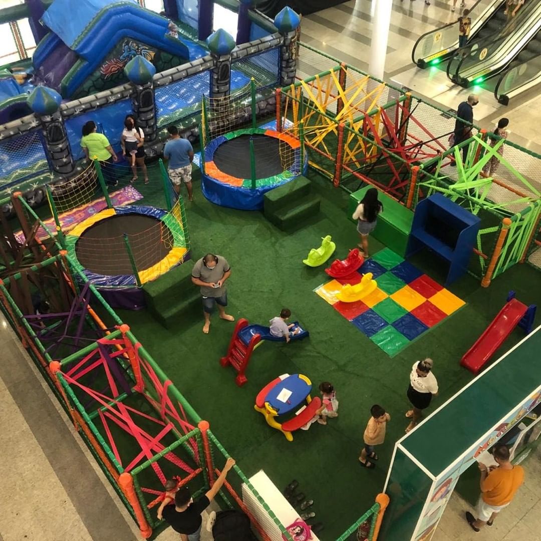 Mundo dos Elásticos é a nova atração infantil do Shopping Parangaba