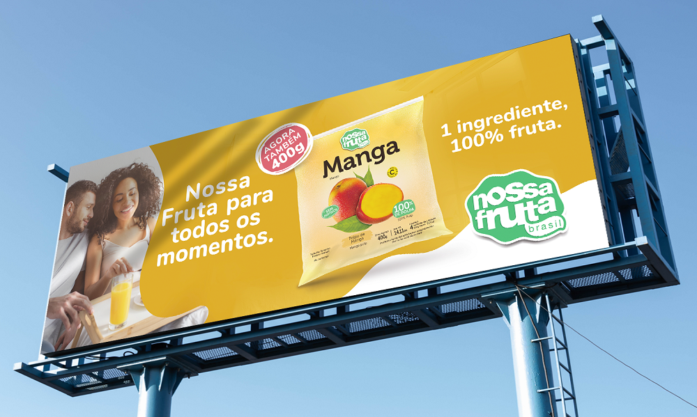 Nossa Fruta Brasil lança campanha “Nossa fruta para todos os momentos”