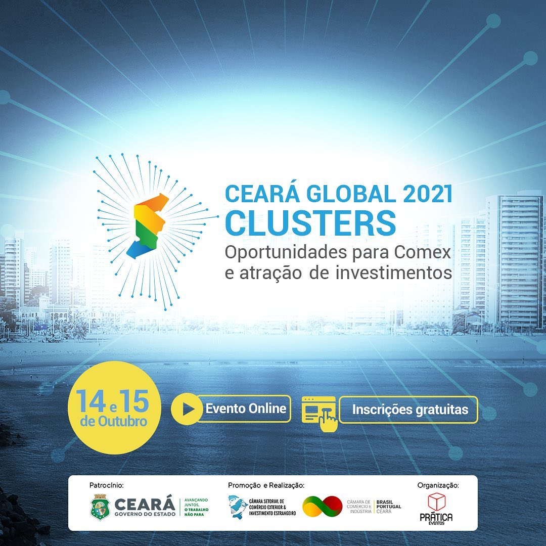 “Ceará Global: Clusters” destaca potenciais para o Comex e investimentos estrangeiros