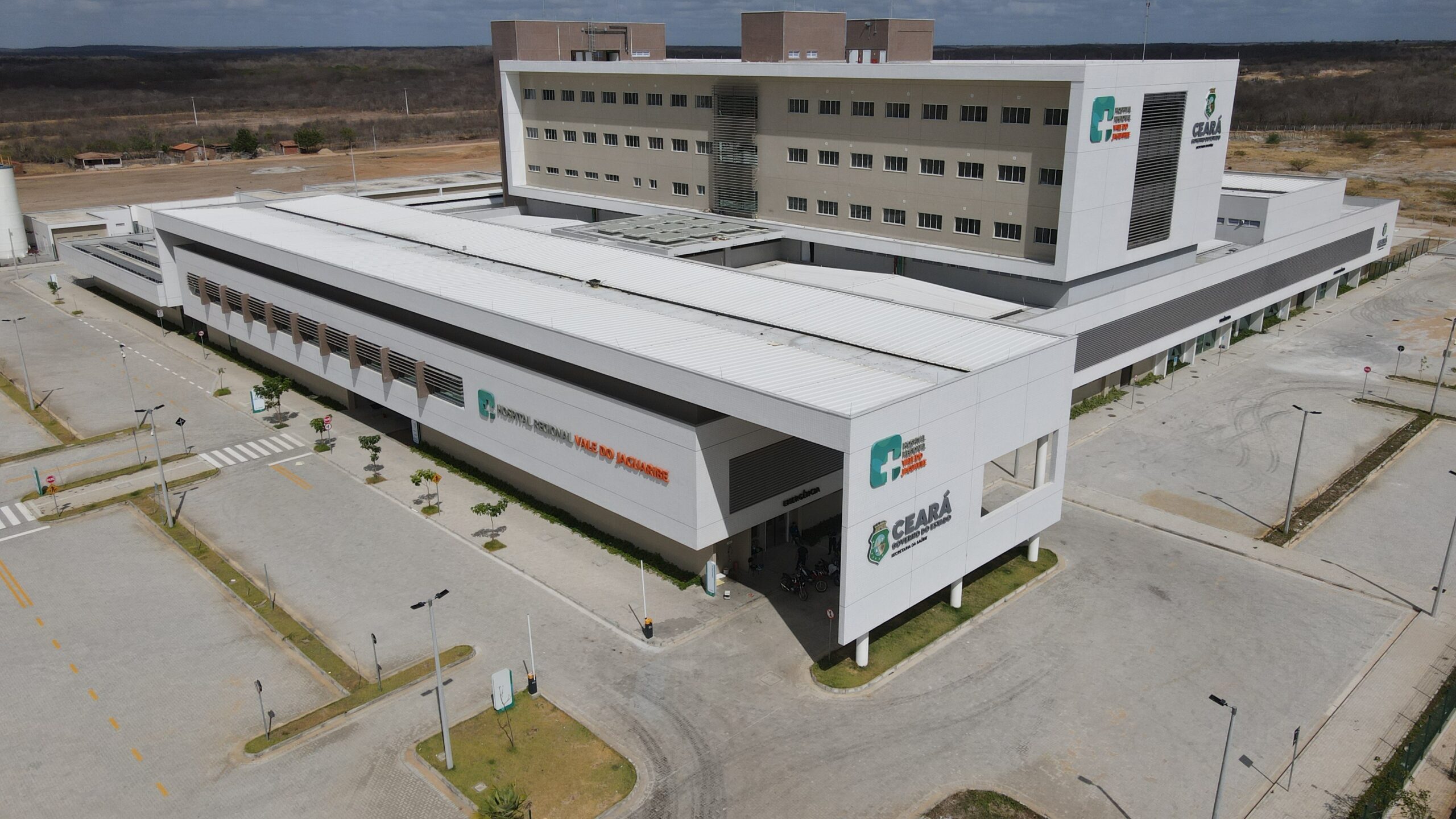 Hospital do Vale do Jaguaribe, obra executada pela Marquise Infraestrutura, é entregue à população hoje (25/11)
