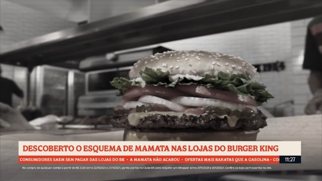 Na Black Friday do Burger King clientes compram um combo e ganham pontos no Clube BK para trocar por um Whopper Gratis