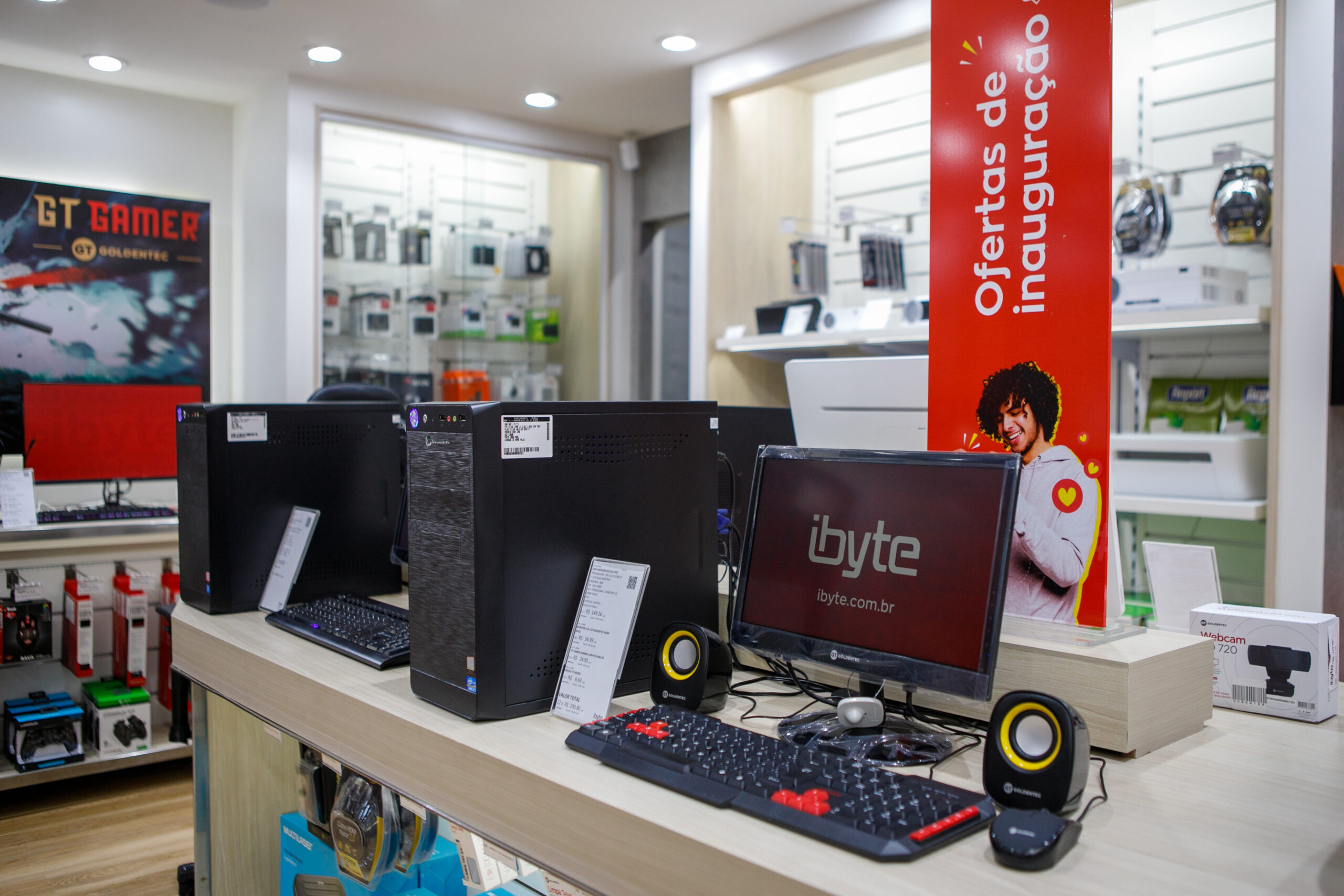 Mais moderna e tecnológica: ibyte reinaugura loja do shopping Iguatemi, mirando o topo do mercado de eletrônicos