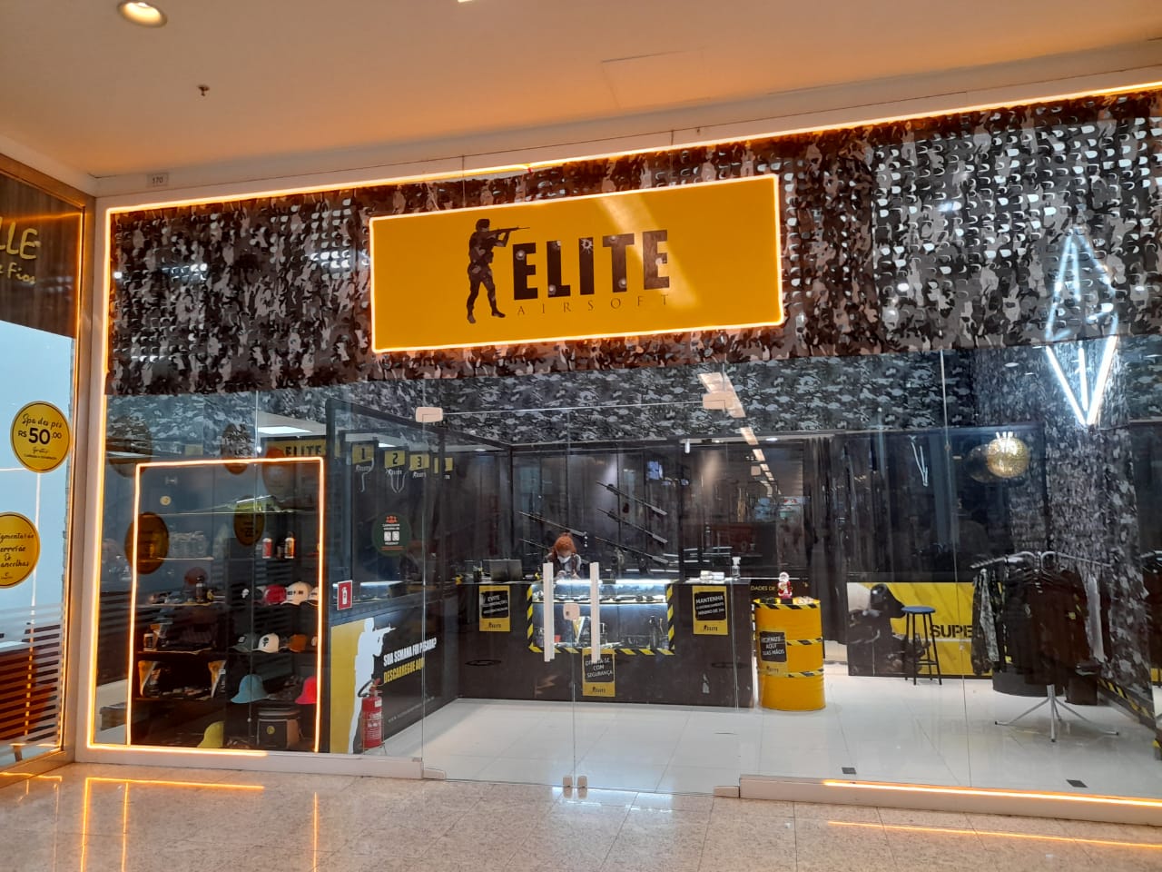 Esporte de ação na modalidade airsoft chega ao Shopping Parangaba