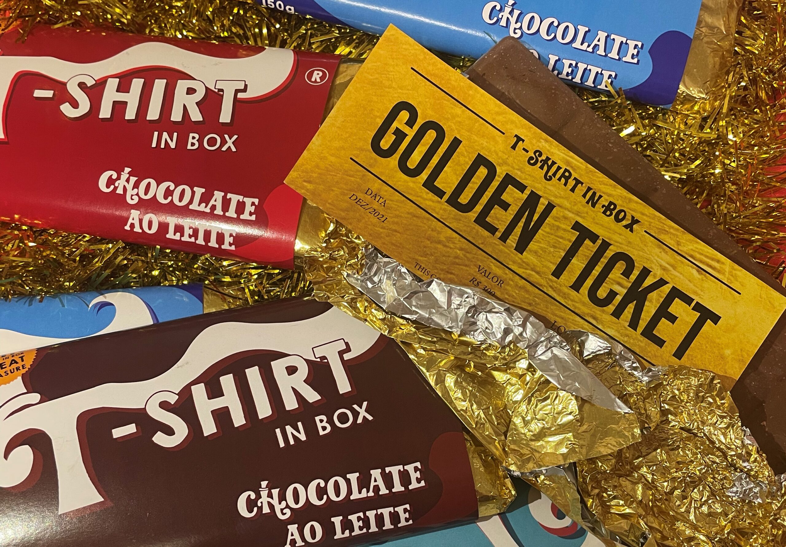 Marca cearense aposta na nostalgia e lança promoção com “Golden Tickets” de A Fantástica Fábrica de Chocolates