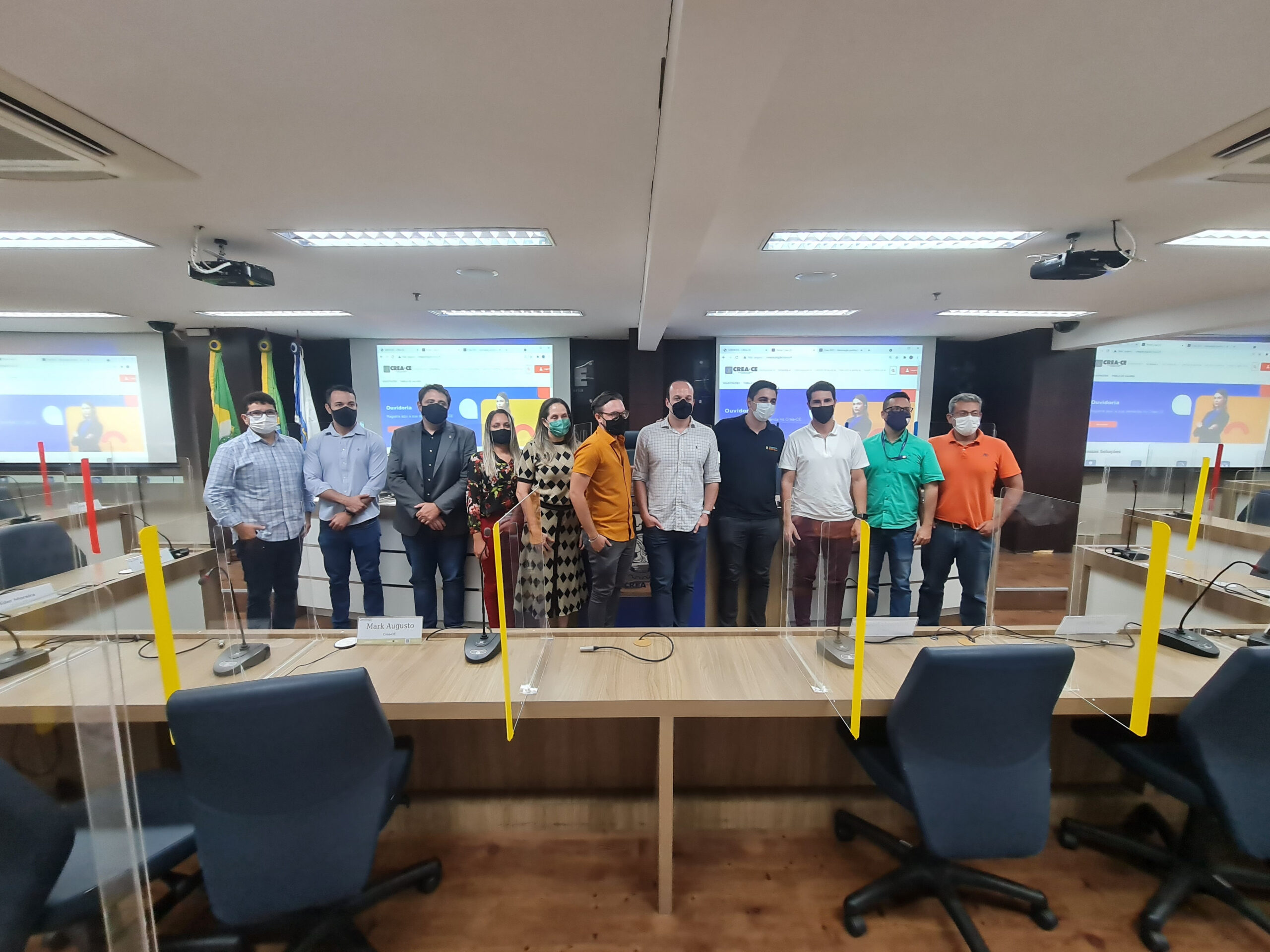 Pré-lançamento novo site do Crea-CE