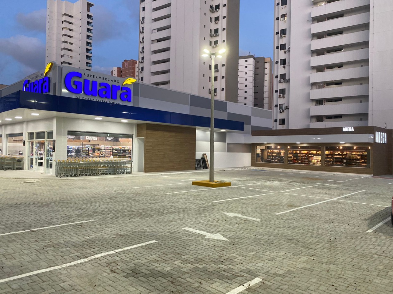 Unidade do Supermercado Guará no Luciano Cavalcante passa a contar com opções de entrega e retirada pelo aplicativo