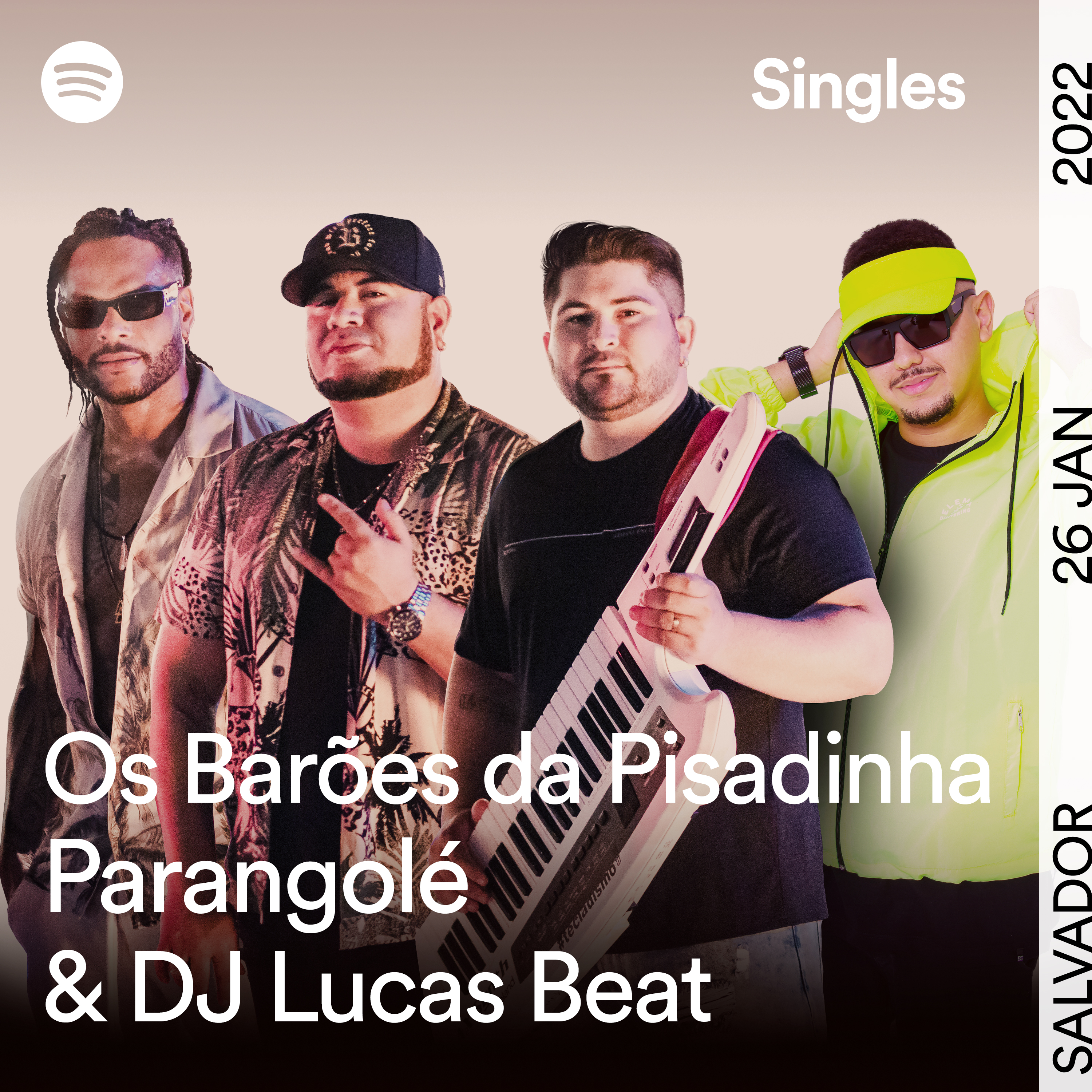 Os Barões da Pisadinha e o Parangolé se unem ao DJ Lucas Beat e lançam versão inédita em funk de “Não Que Eu Vá” em parceria exclusiva com o Spotify