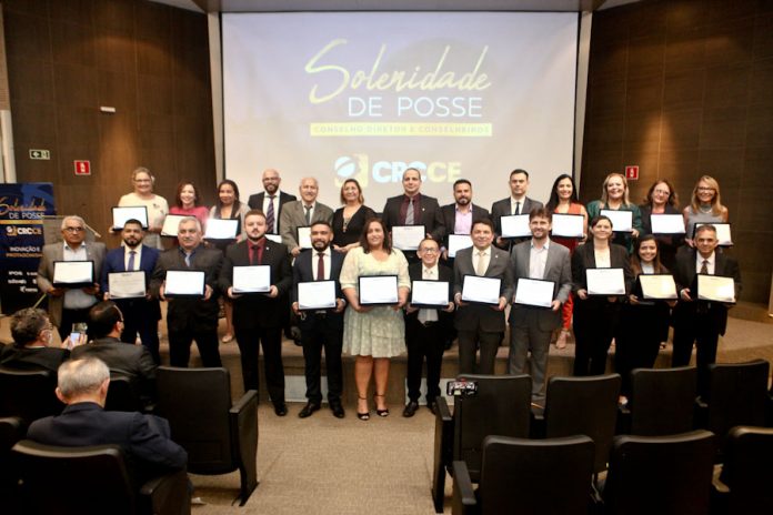 Solenidade de Posse da nova Diretoria e dos novos Conselheiros do CRCCE acontece na próxima sexta-feira (08)