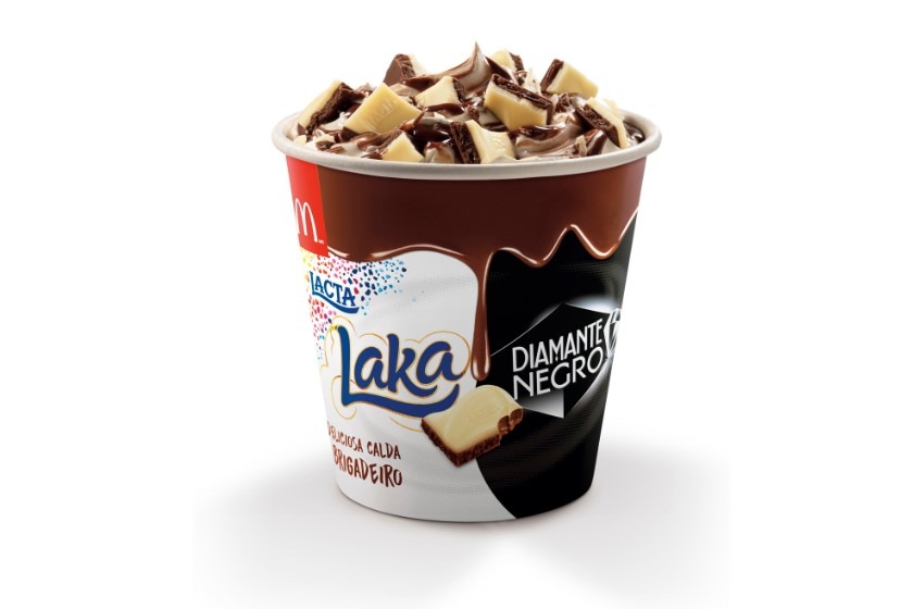 McDonald’s anuncia novo McFlurry Laka Diamante Negro