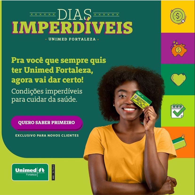 Com descontos especiais, Unimed Fortaleza realiza campanha ‘Dias Imperdíveis’