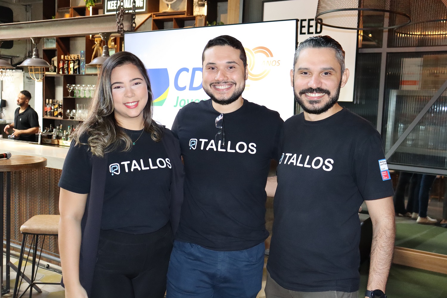 Tallos, startup cearense de tecnologia, participa de almoço empresarial com a CDL Jovem de Fortaleza 