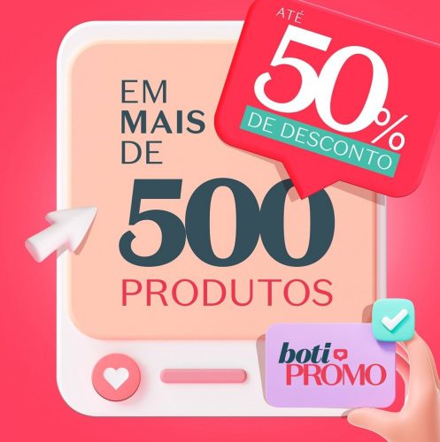 Boti Promo chega com descontos exclusivos em mais de 500 produtosc